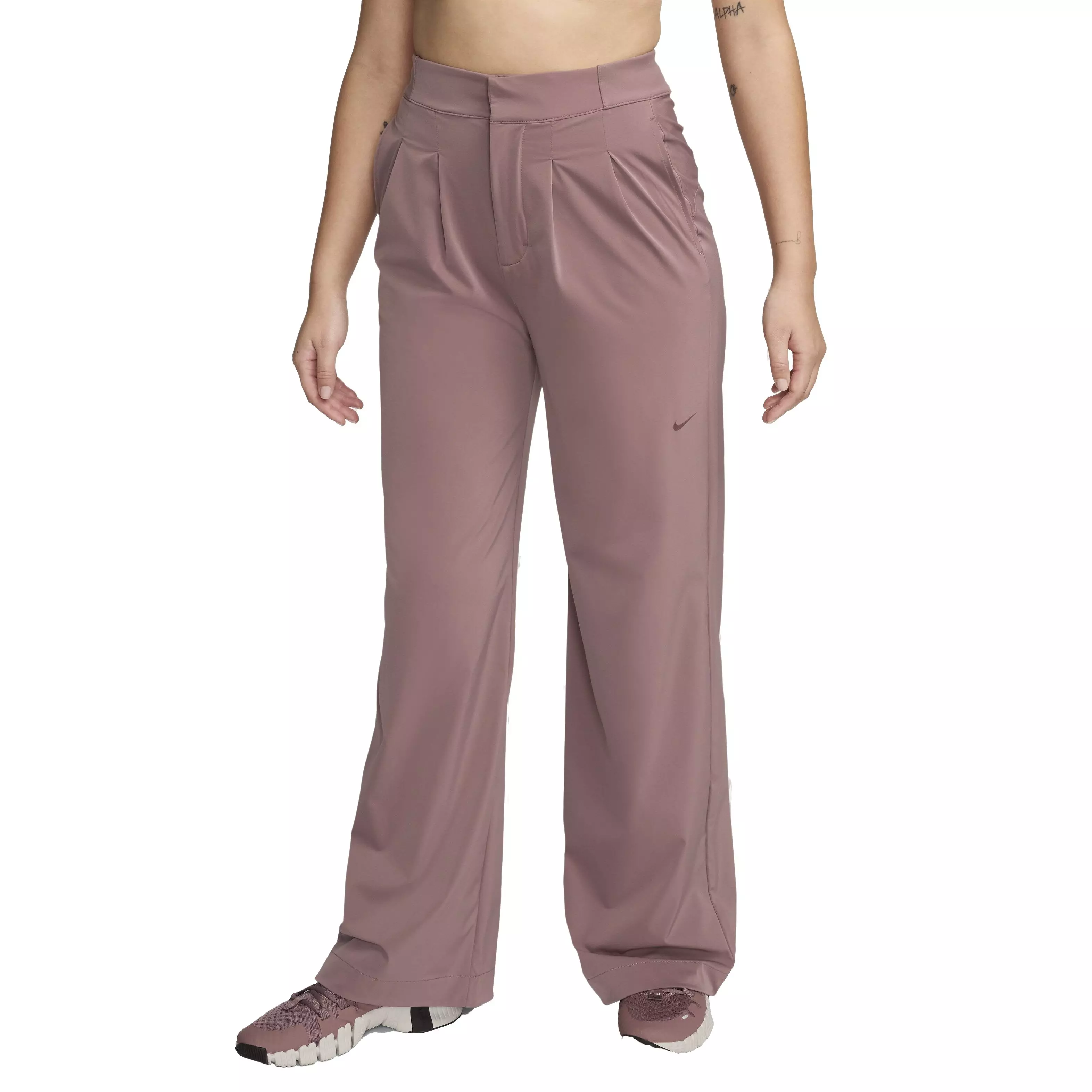 Nike Women's Bliss Dri-FIT Trousers -Purple